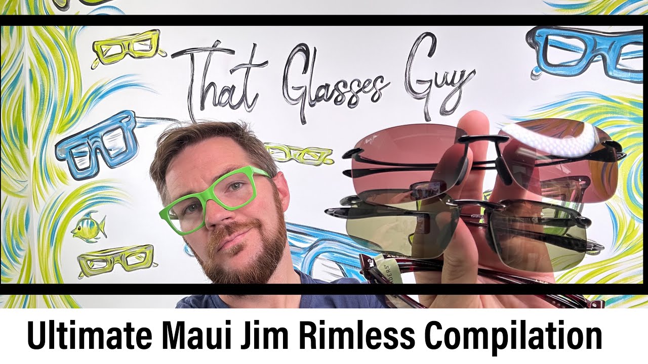The Ultimate Maui Jim Rimless Sunglasses Compilation! Lighthouse, Ho’Okipa, Banyans, ETC.