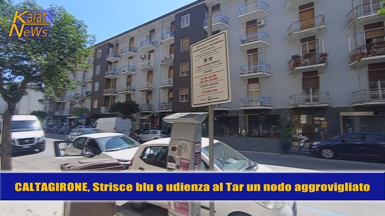 Caltagirone, Strisce blu ultima udienza al Tar Catania nodo aggrovigliato e polemiche fra le parti