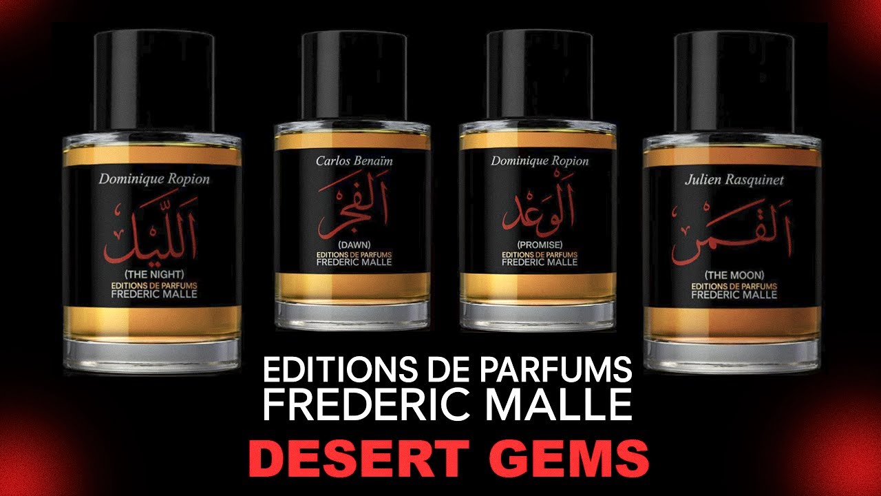 |COLECCIÓN DESERT GEMS de Frederic Malle ● UN ESPECTÁCULO DE PERFUMES | Saludos Aromáticos