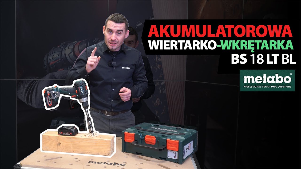 MISTRZ WAGI ŚREDNIEJ | Metabo BS 18 LT BL #metabopolska