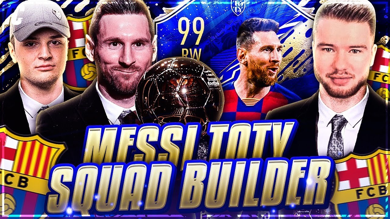 FIFA 20: 99 TOTY MESSI SQUAD BUILDER BATTLE vs proownez 😱🔥