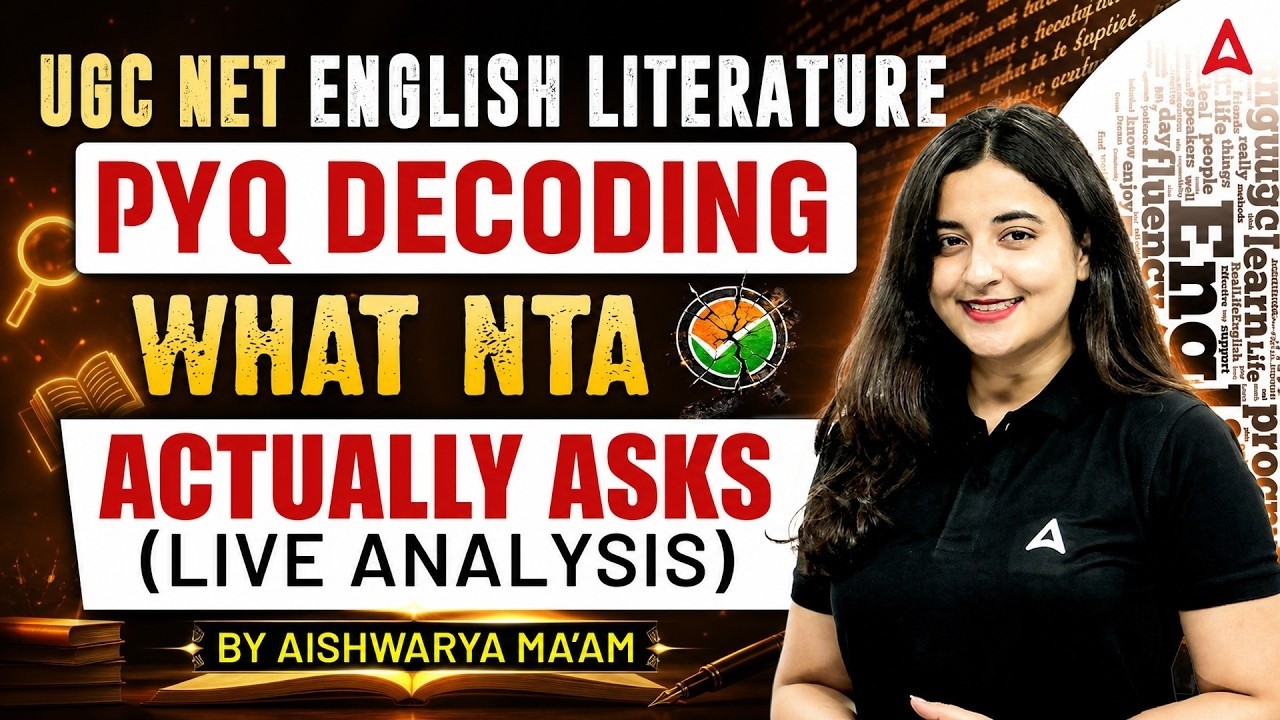 UGC NET English Literature | What NTA Actually Asks PYQ In UGC NET English Exam By Aishwarya Puri