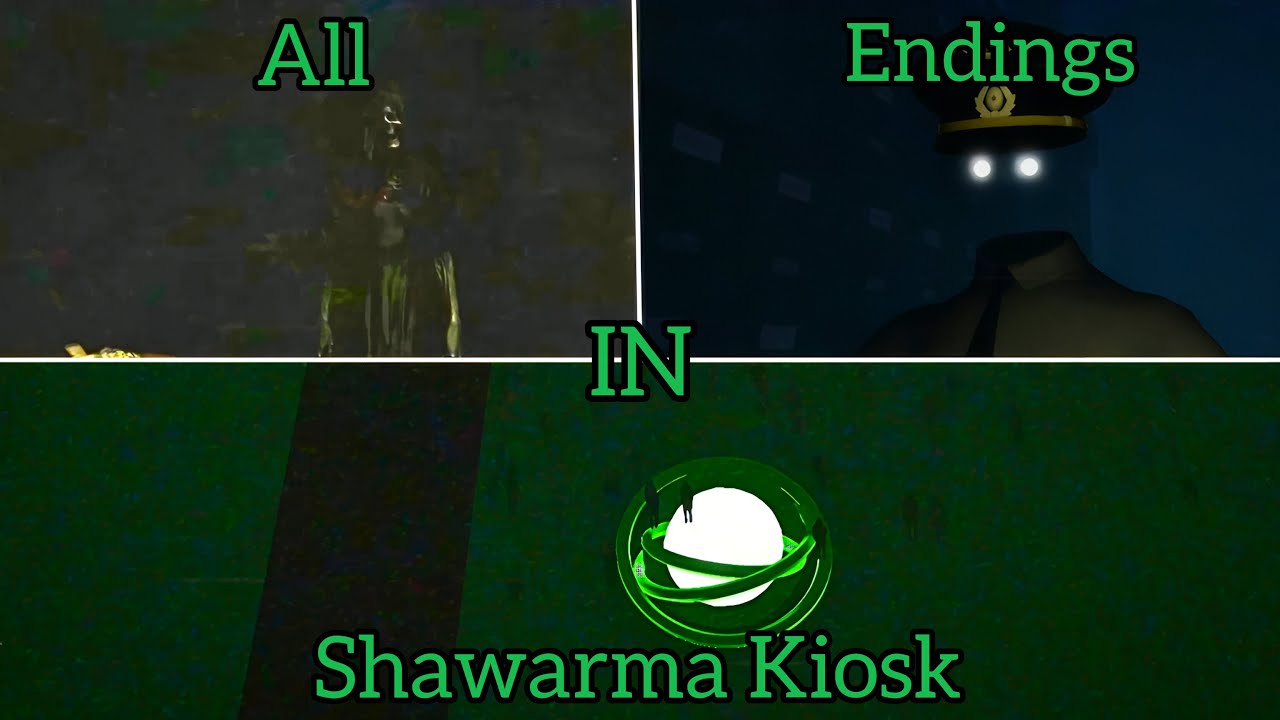 I Completed All Endings In Roblox Shawarma Kiosk: ANOMALIES