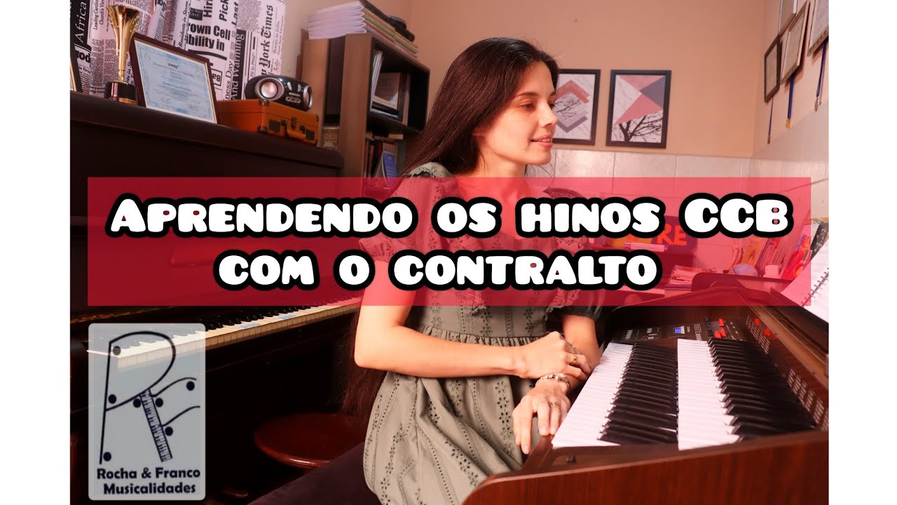 Aprendendo os hinos CCB com o contralto