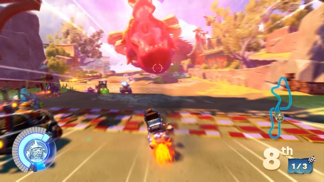 Skylanders SuperChargers racing Noncommentary