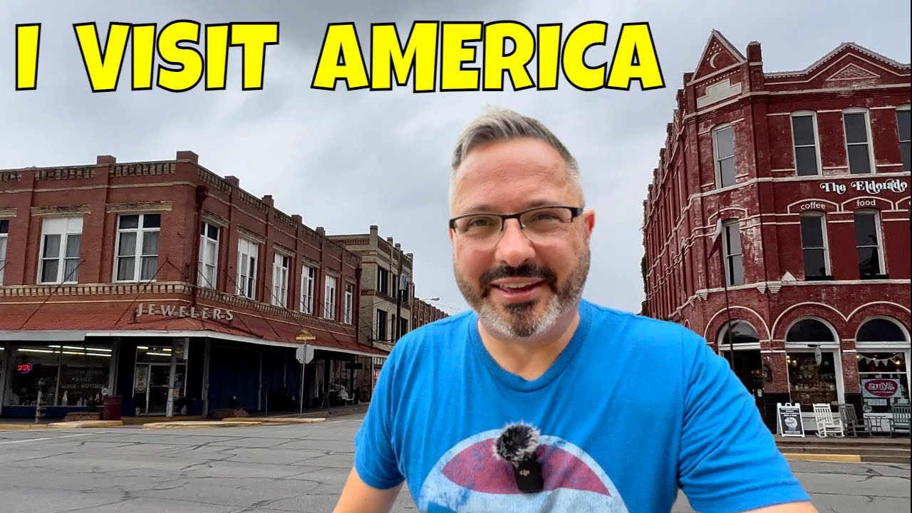 My First Day Back In America Exploring Small Texas Towns And BBQ