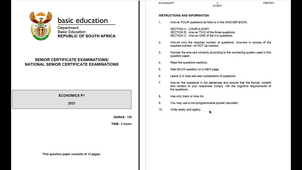 What Examiners Want in Paper 1 | Grade 12 Economics Secrets Revealed