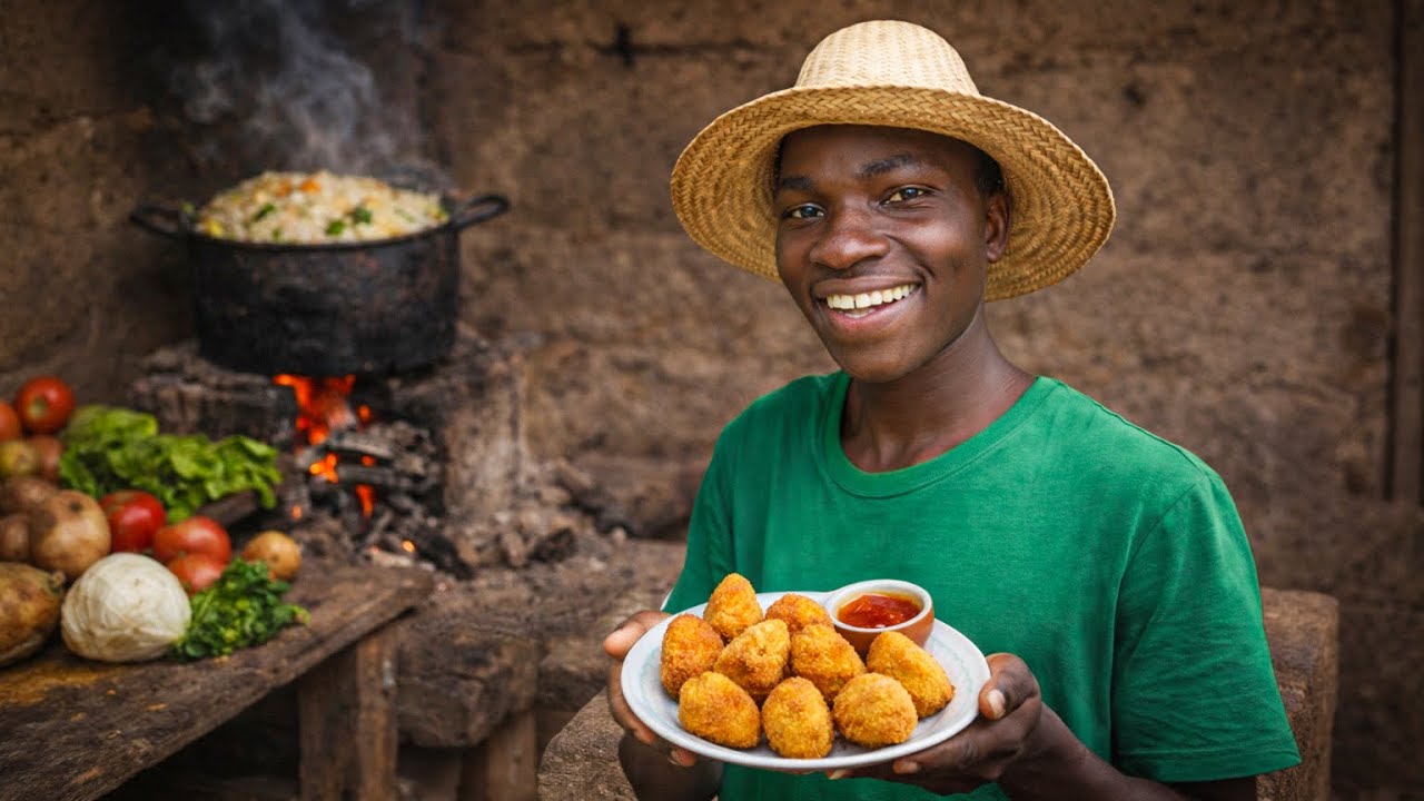 Fizemos Coxinha e Baião de Dois em Moçambique 😱