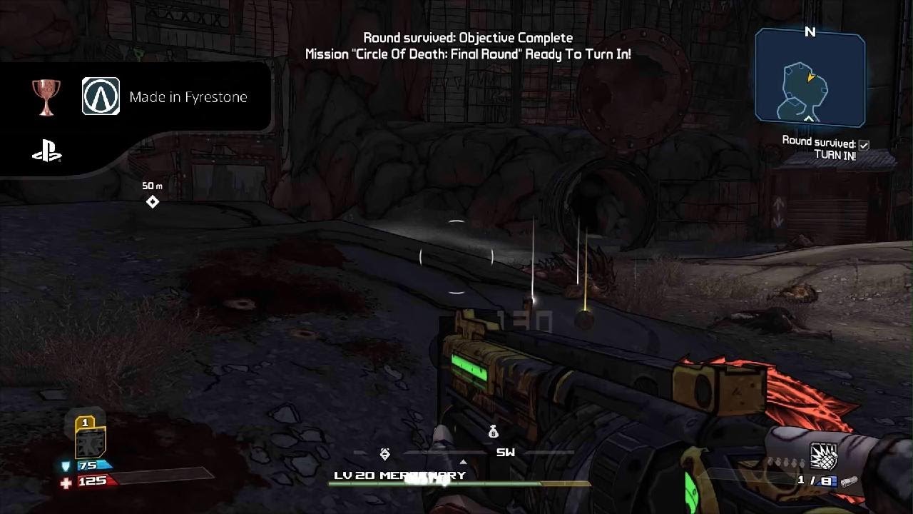 Borderlands: Game of the Year Edition: Made in Fyrestone Trophy