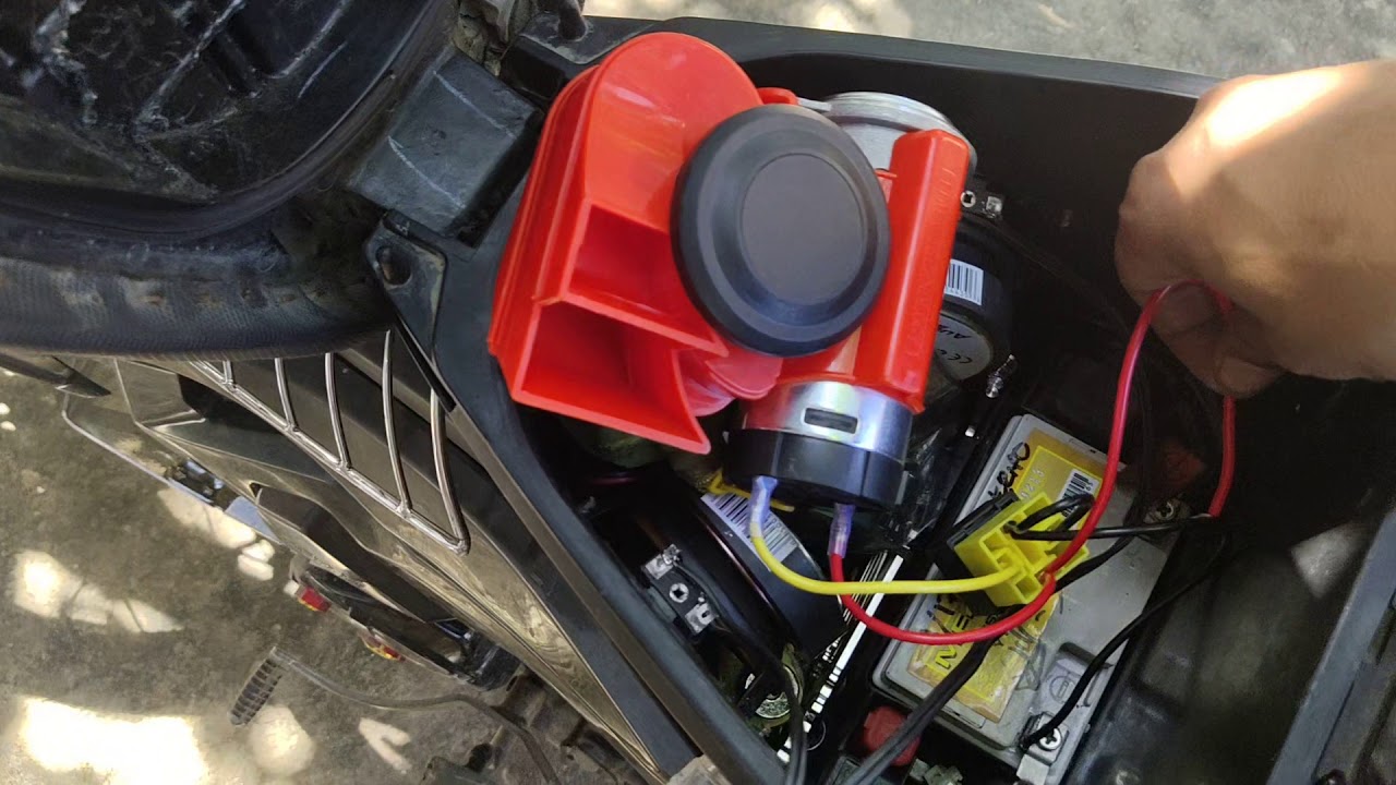Compact horn sound test