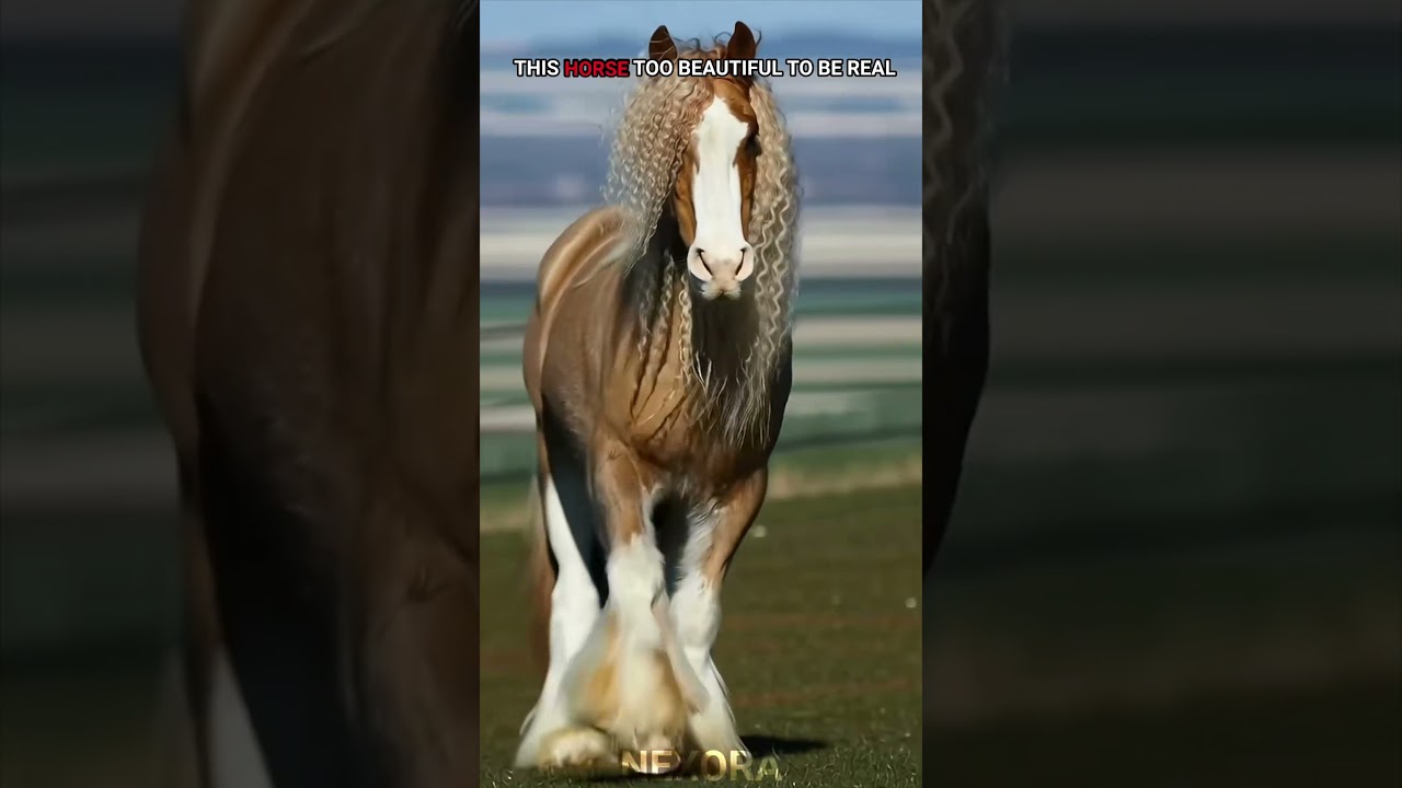 POV: This horse can&rsquo;t be real&hellip; too beautiful to exist 😳✨ #shortvideo