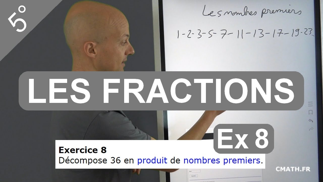 D&eacute;composer 36 en produit de nombres premiers.