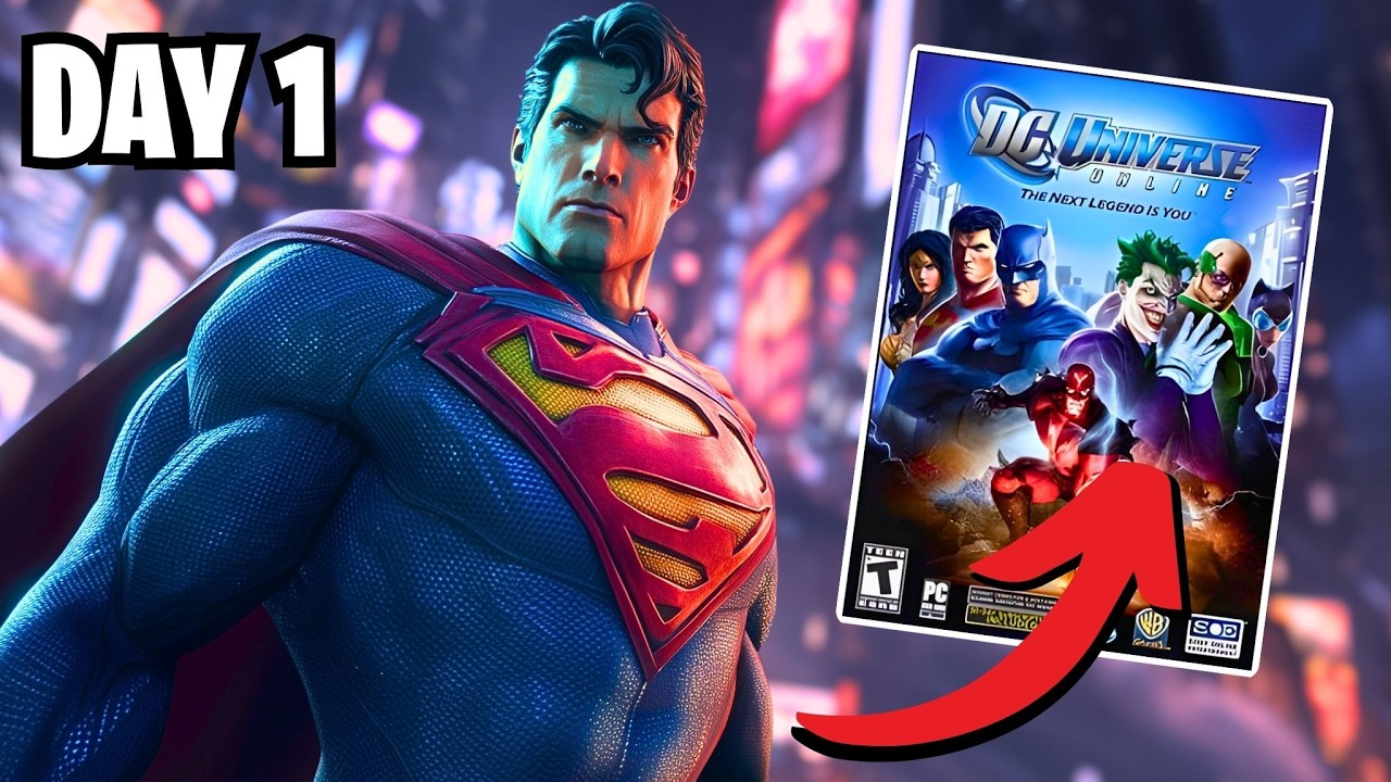 I Started As A Level 1 in DC Universe Online in 2025...