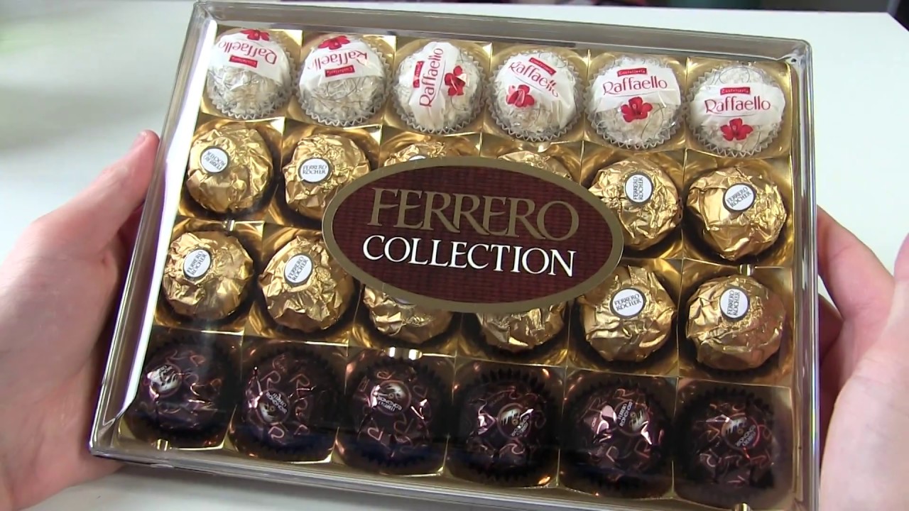 Ferrero Chocolate Collection [UNBOXING] (Rocher / Rafaello / Rondnoir)