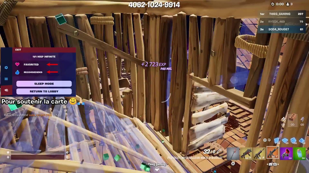 Fortnite avec des potes