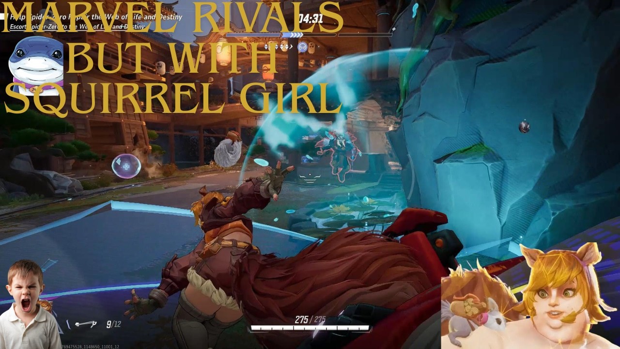 Marvel Rivals but I play squirrel girl