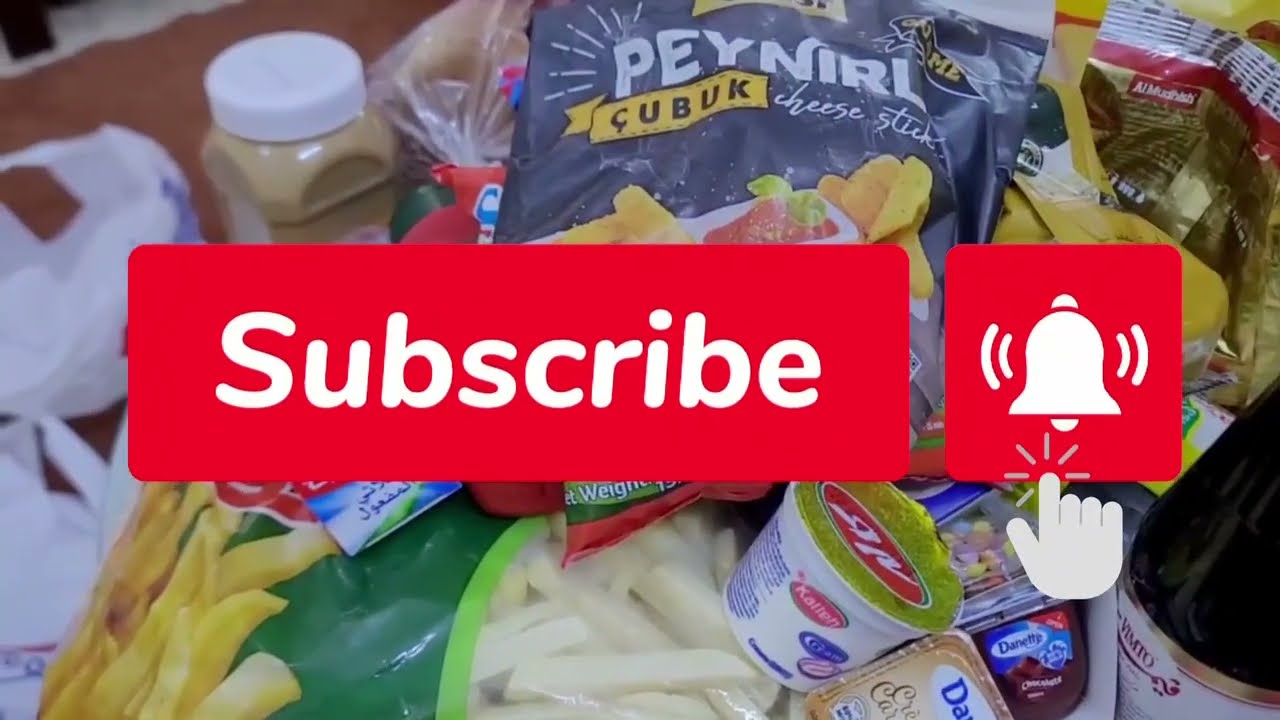مشتريات الشهر الفضيل رمضان مبارك