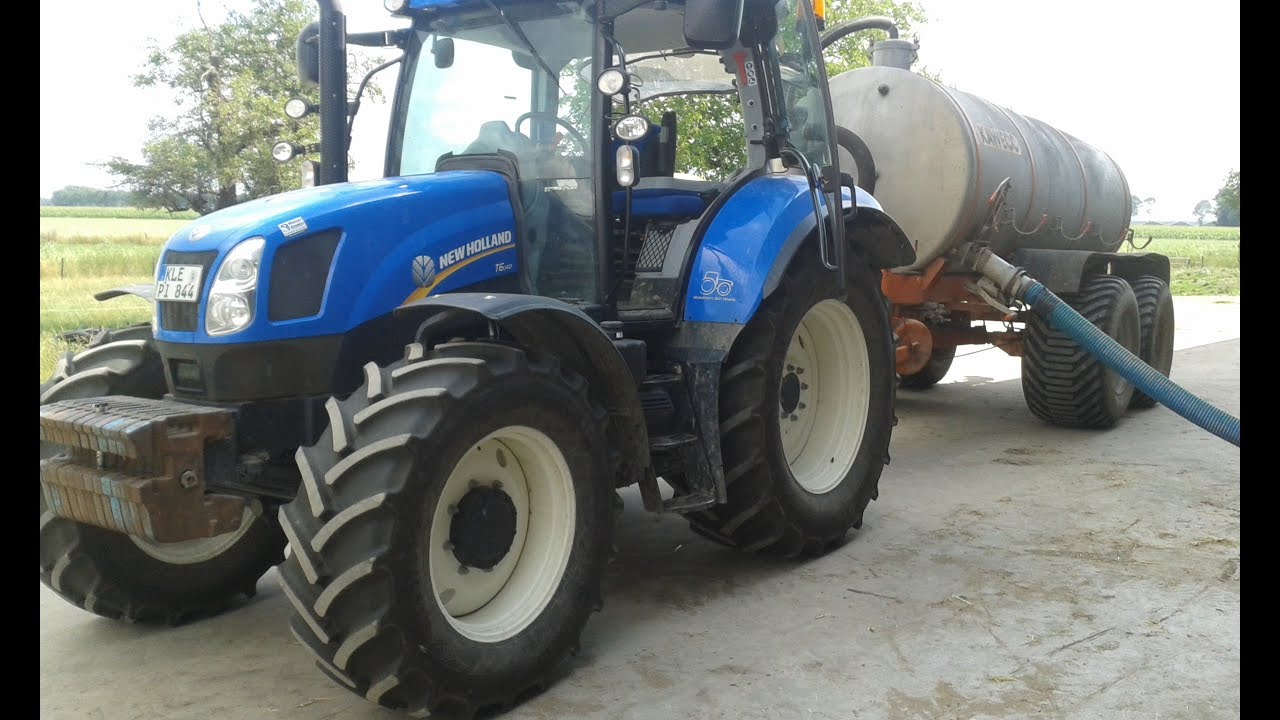 Gülle fahren mit New Holland 2015