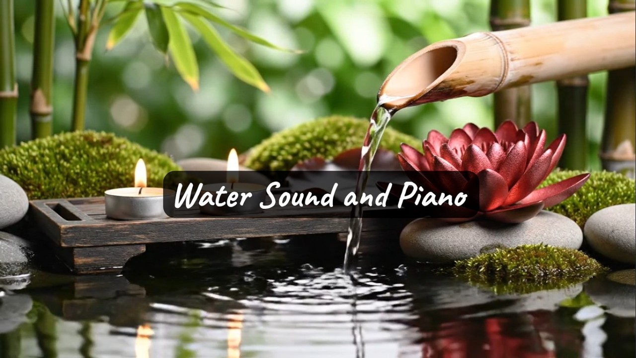 Deep Sleep Music: 😴 Gentle Piano & Relaxing Water Sounds