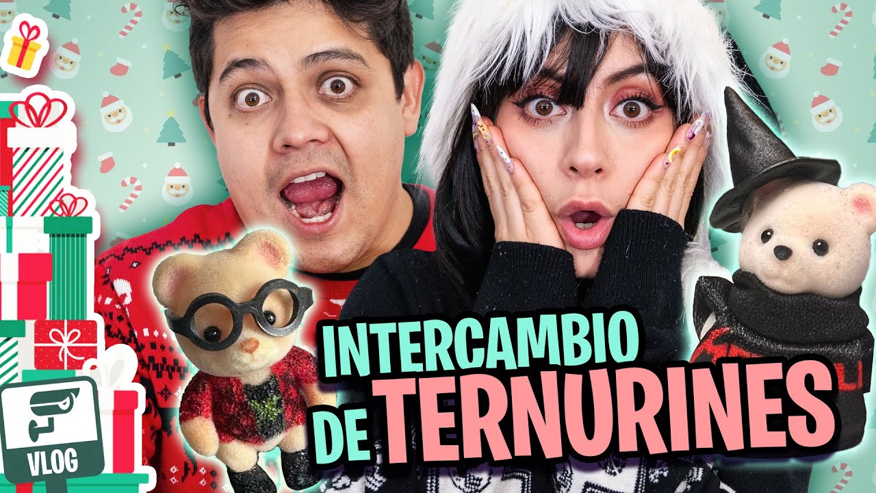 INTERCAMBIO NAVIDEÑO DE TERNURINES PERSONALIZADOS 🐰 | VLOG