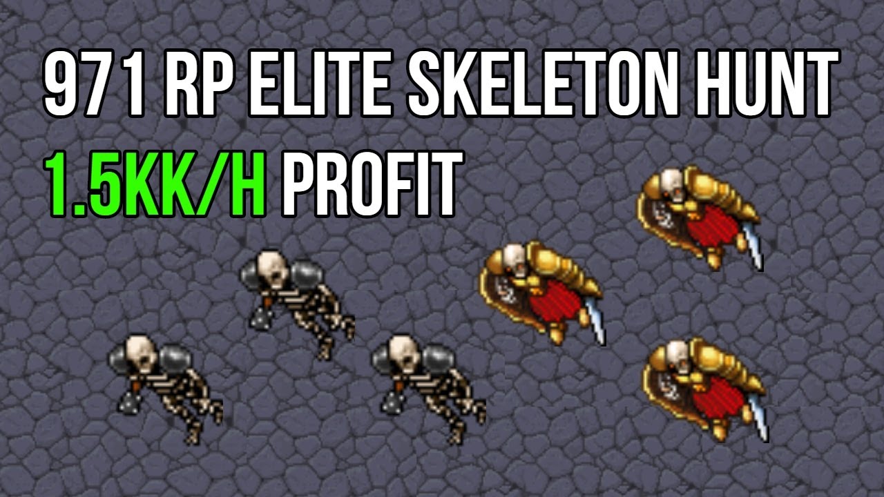 Darashia Skeleton Hunt | 1.5kk/h Profit | 971 RP