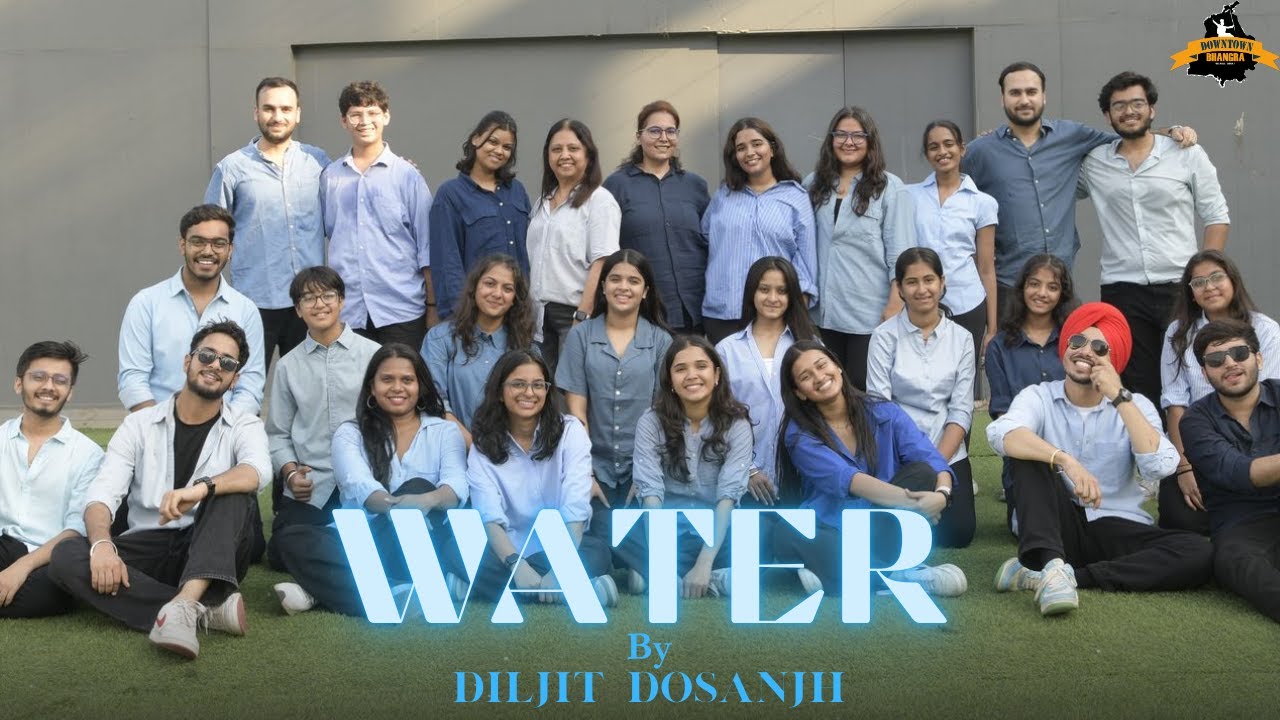 WATER | DILJIT DOSANJH | DOWNTOWN BHANGRA | DANCE COVER | MIXSINGH | RAJ RANJODH