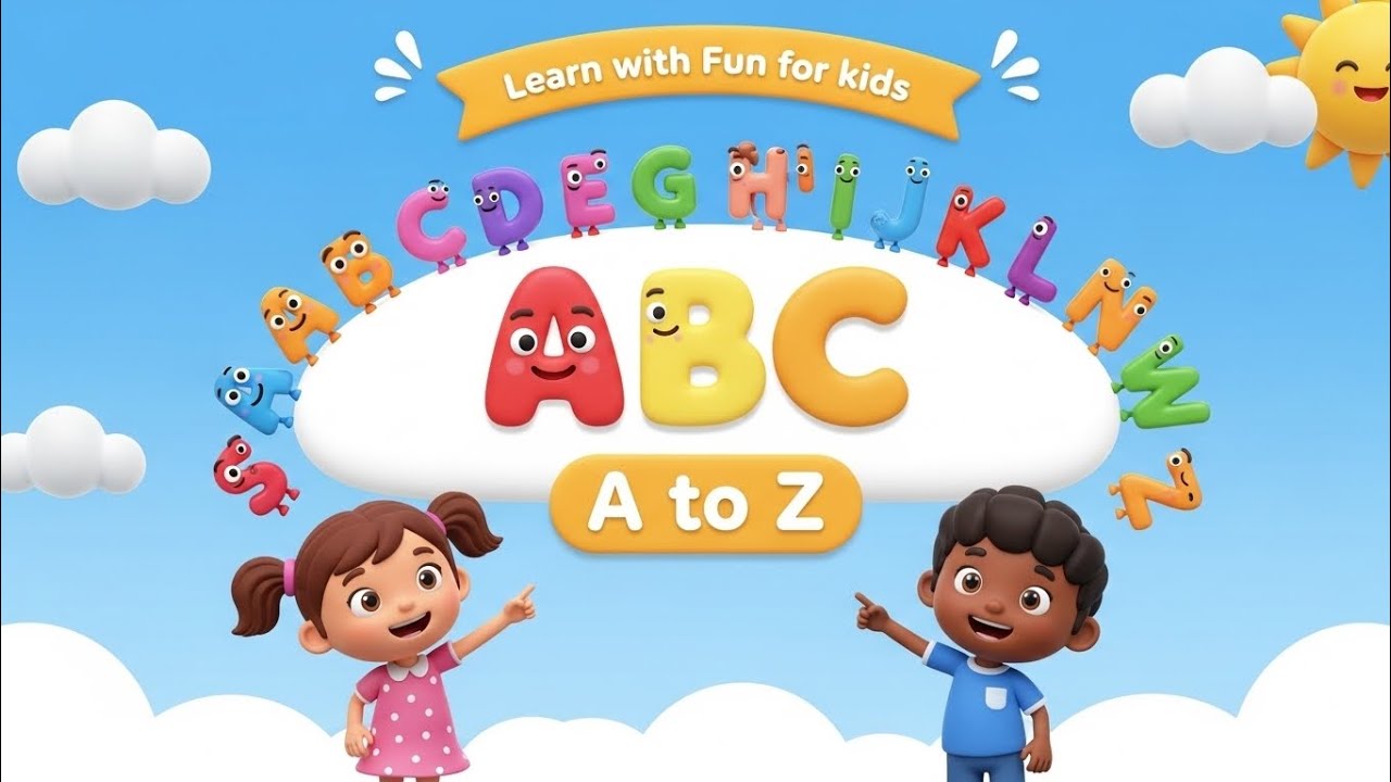 Play with the Alphabet Mat to Learn ABC Rhyme | A to Z Kids Song 🎶🔤
