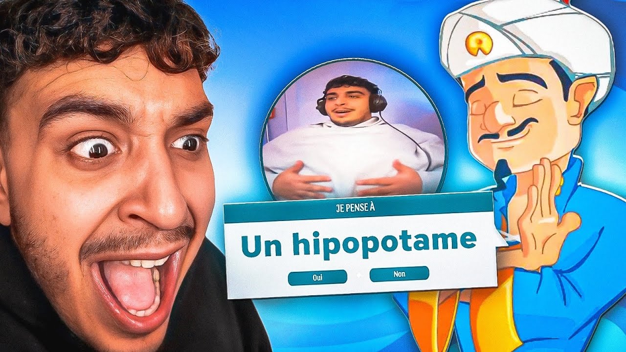 JE ME SUIS RETROUVÉ SUR AKINATOR…(Il est complètement fou)