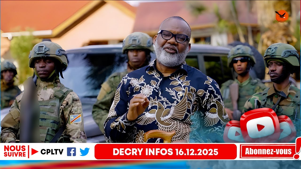 DECRY INFO 16.12.25,UVIRA:RETRAIT M23,ABANDON OU STRATEGIE, TOUTE LA VERITE.
