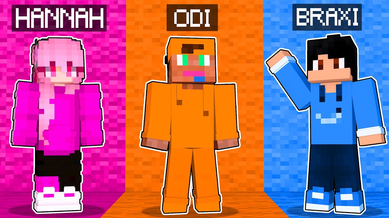 die ZUFÄLLIGE FARB BAU CHALLENGE in MINECRAFT!