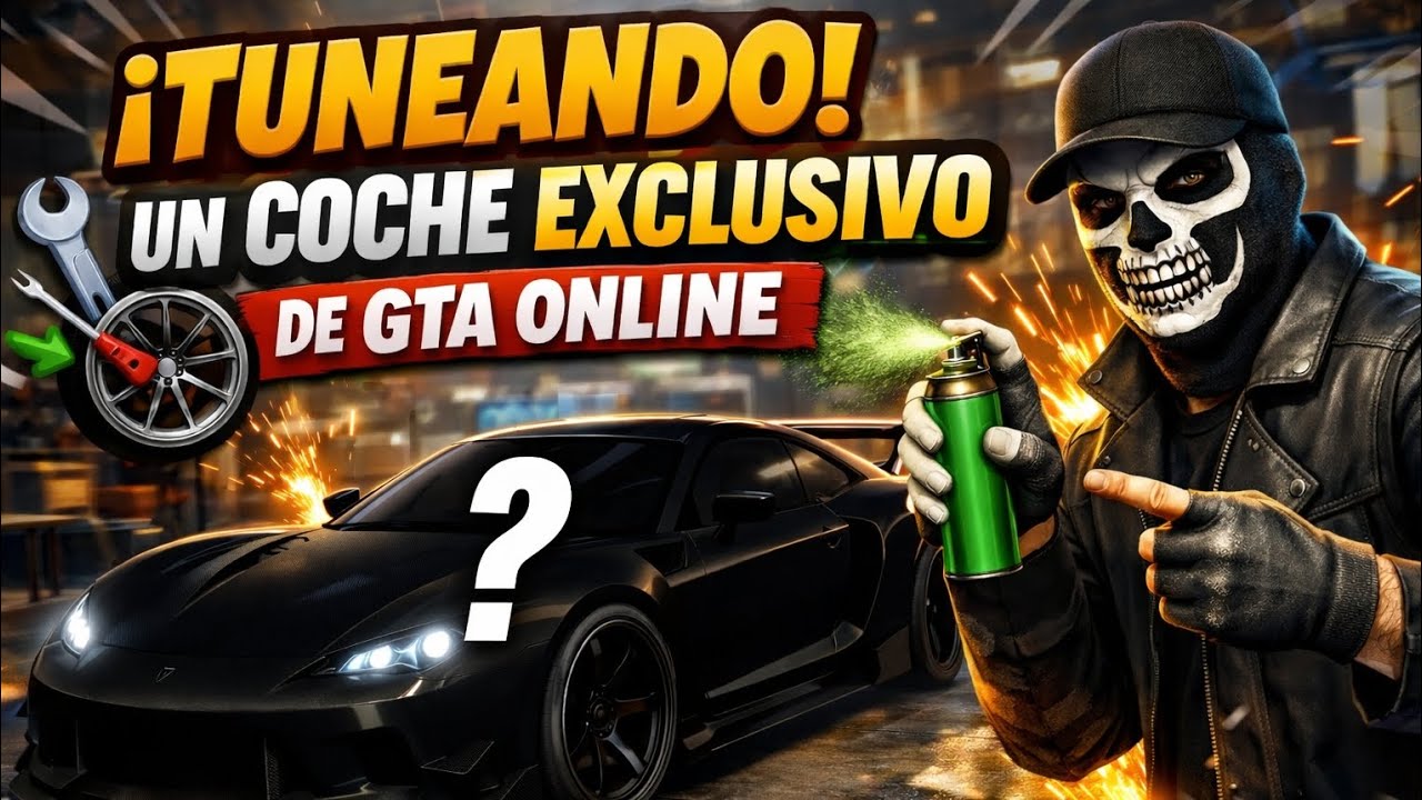 He tuneado un coche exclusivo en GTA online...