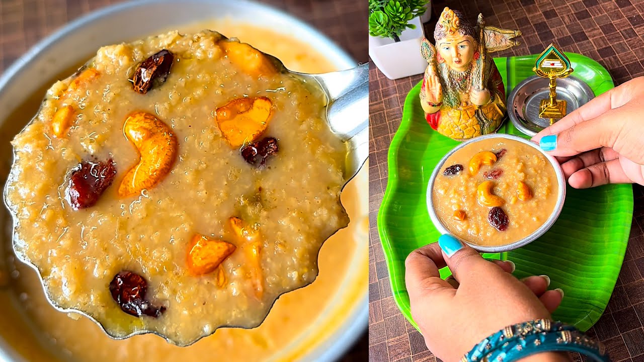 தைப்பூசம் ஸ்பெஷல் தினை பாயசம்| Foxtail millet kheer/payasam recipe| Payasam recipes| Millets recipes