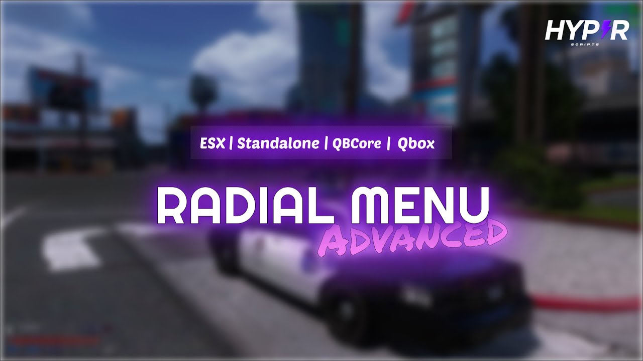 FiveM Radial Menu | Interaction Menu | Standalone FiveM Script