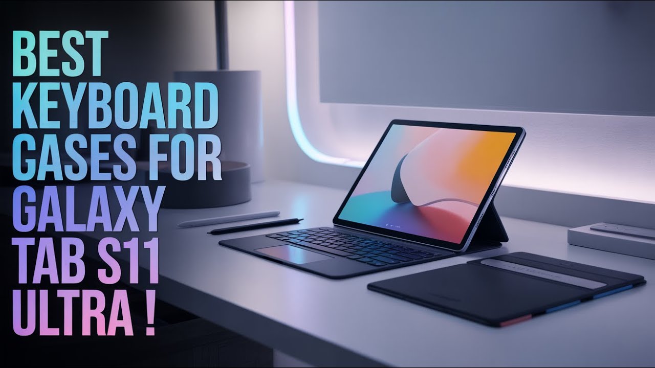 6 лучших чехлов-клавиатур для Galaxy Tab S11 Ultra!🔥