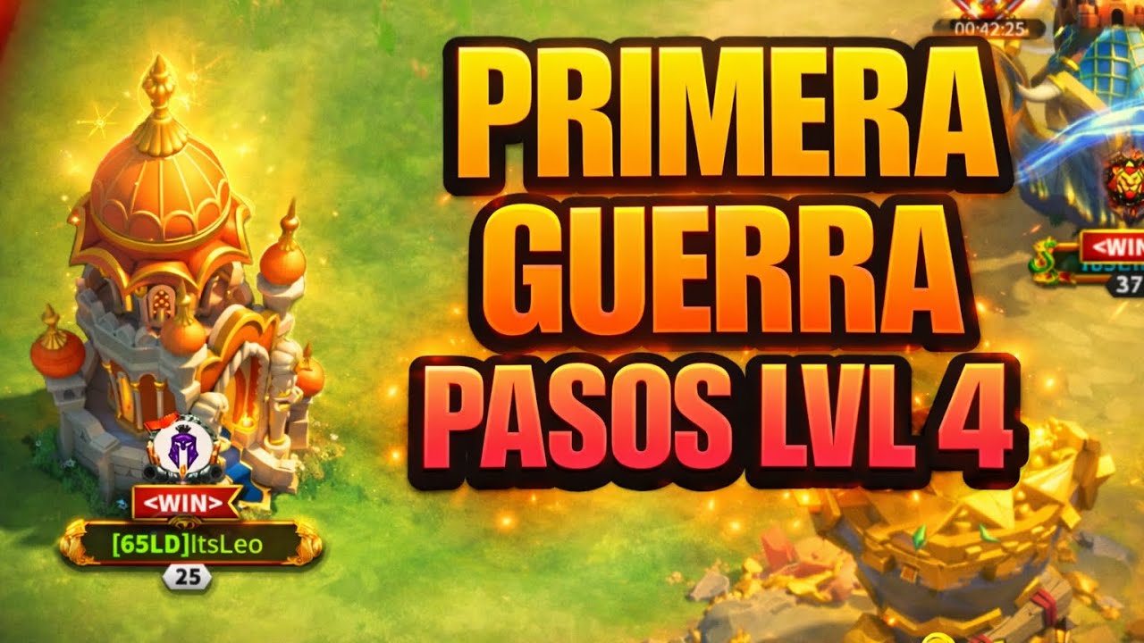 EL 2965 ENTRA EN GUERRA COMO VAMOS - Rise of Kingdoms