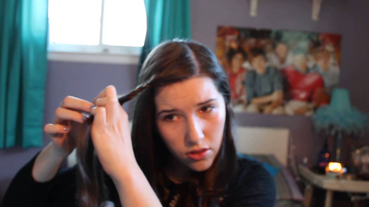 Quick/Easy Hairstyle &  My Night Hair Routine!