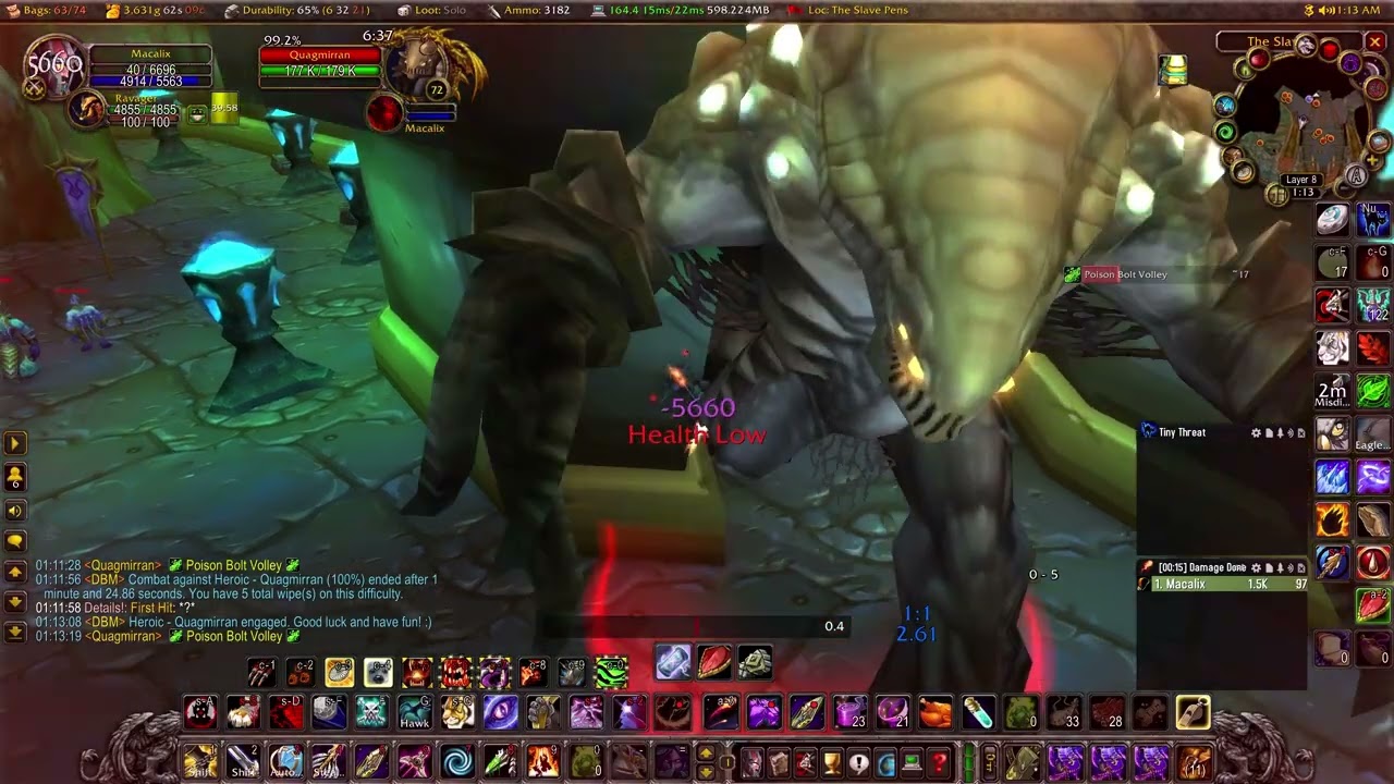 Solo Quagmirran on HC as Hunter