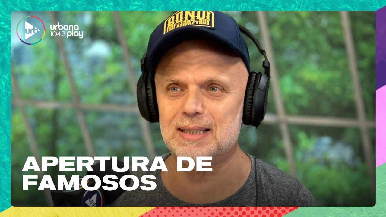 Apertura de famosos pedida por Pablo Fábregas en 