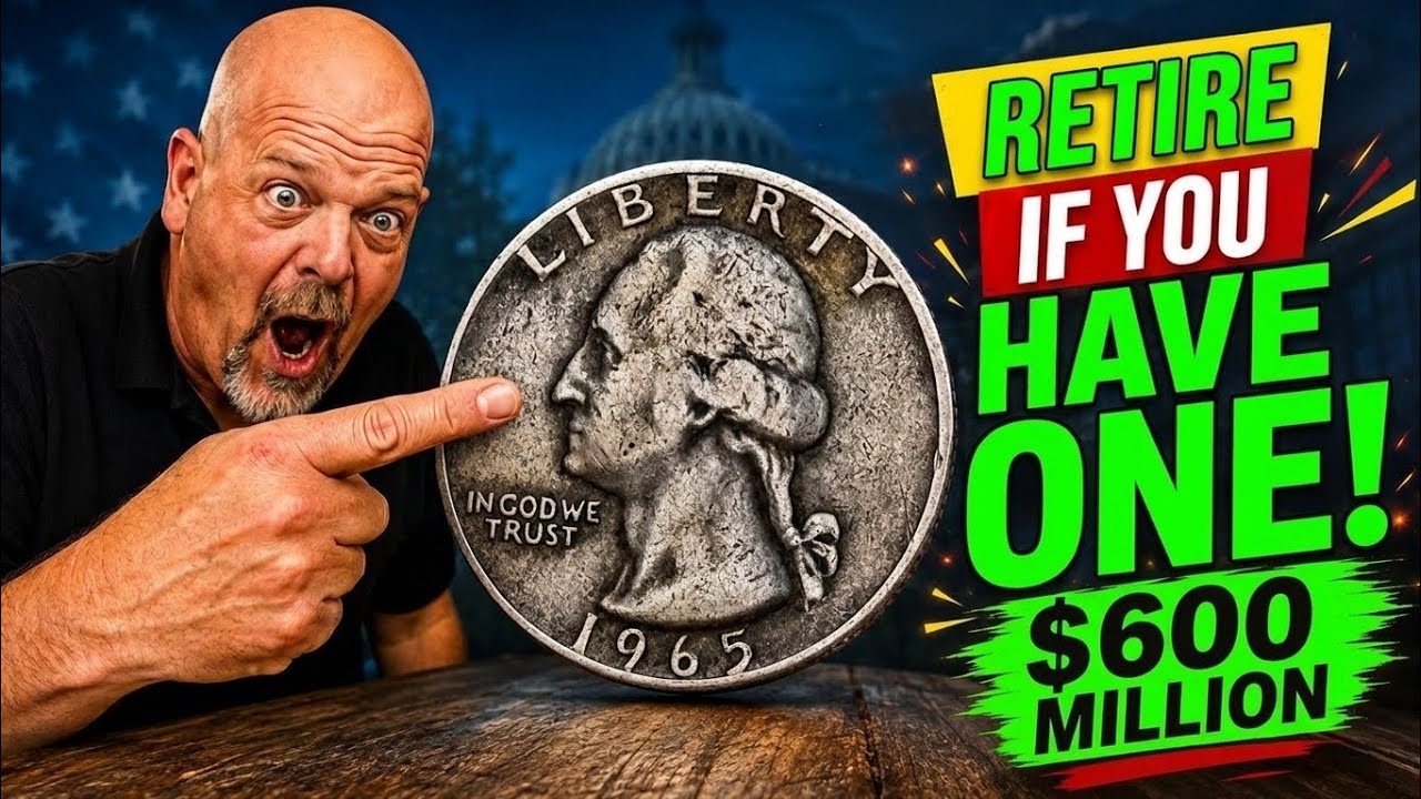 Do You Have These Rare USA Washington Quarter Dollar Coins? 1965, 1966 & 1970-D Worth Big Money! usa