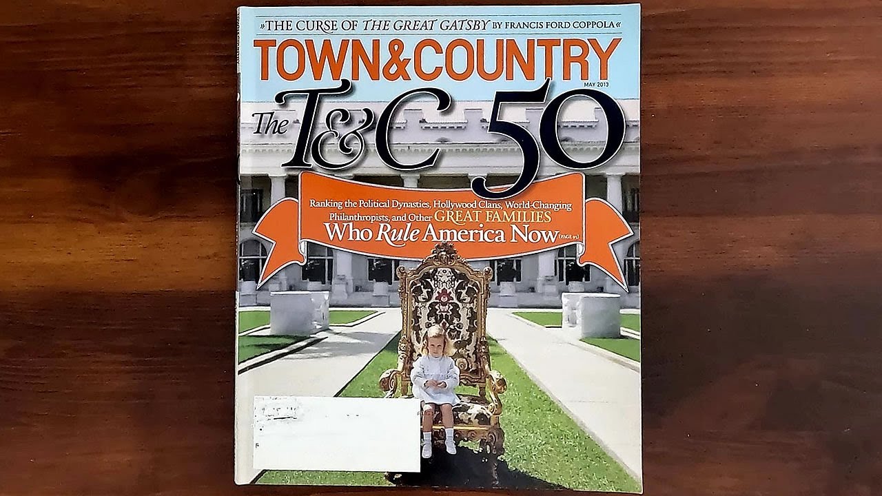 Town & Country May 2013 Who Rule America Now | ASMR Magazine Flip Through