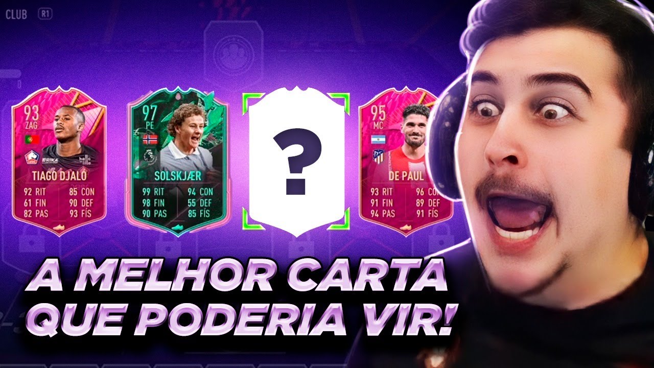 AGORA A EA MANDA TUDO!! TIREI OUTRA CARTA INSANA NO PACK DO BANQUETA!!