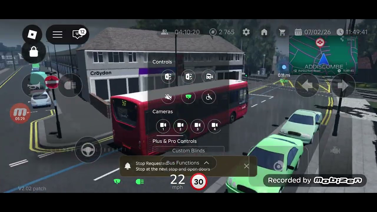 367 to West Croydon (E200!)