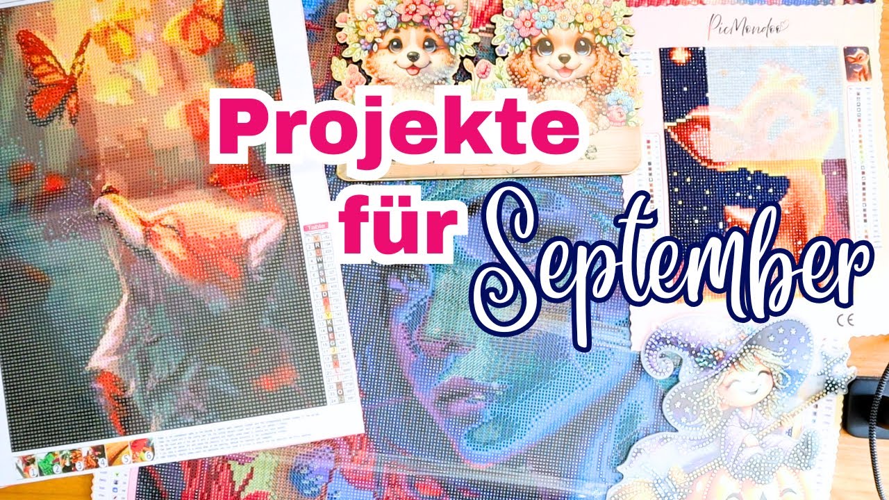 Meine Projekte für den September || Das wird ein cooler Hobbymonat!