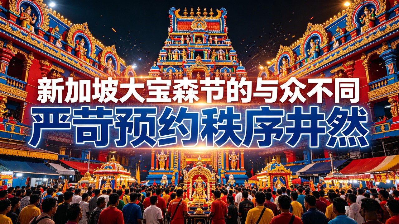 新加坡政策”下的两种现实的相遇：大宝森节的预约时代神圣契约 | 等候区的静默对话与卡瓦迪仪式中的肉体几何学 | 奶壶承载流动的承诺与秩序的悖论 | 仪式的余响与街道恢复平静后的精神拓扑学