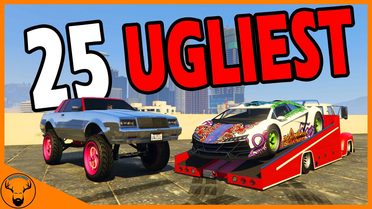 25 самых уродливых машин в GTA 5