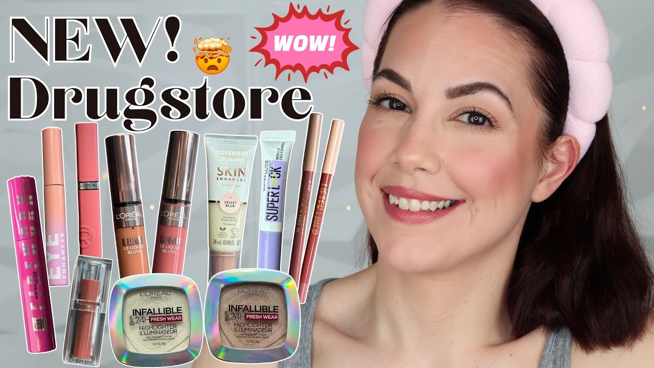 NEW Drugstore Makeup 🔥 | Try On