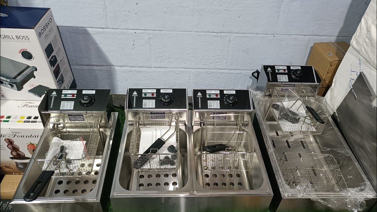Electric deep fryer @DineshIndustries