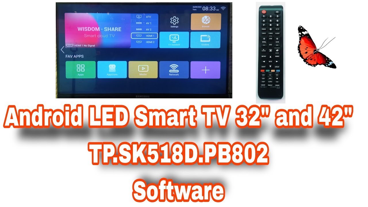 Android LED Smart TV 32 and 42 TP SK518D PB802  Firmware Software