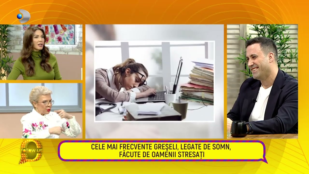 Follow us! - Dr. Ovidiu Tudor ne explica care este legatura dintre stres si creier!