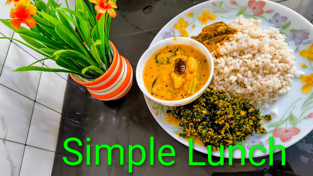 ഒരു നാടൻ ഊണ് ആണേ 😋#nadanoonu @mrs geethareji 